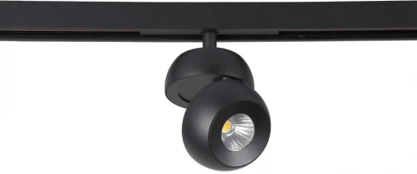 Трековый светильник магнитный Crystal Lux CLT 0.33 011 7W BL-BL 4000K (LED, 48V, шар)