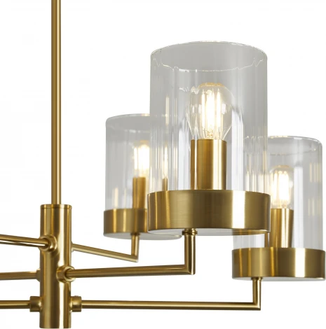 Потолочная люстра на штанге Freya Clip FR5426PL-06BS (220V)