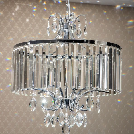 Подвесная люстра Citilux Инга CL335161 (220V, подвески, на цепи, круглые)