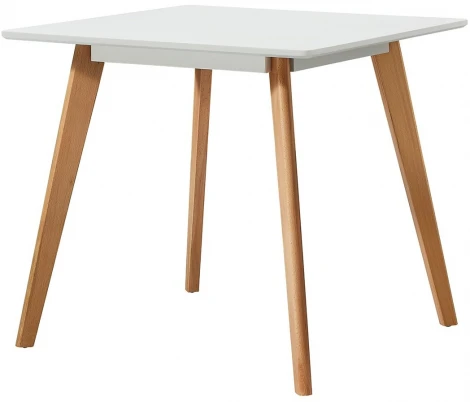 Стол M-407 белый матовый/бук
