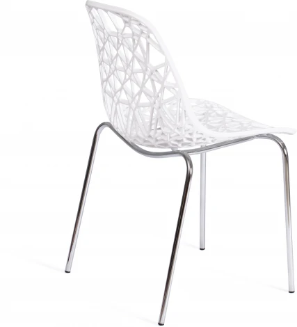 Стул CRISPY (mod. 61) Tetchair (Белый,Хром).