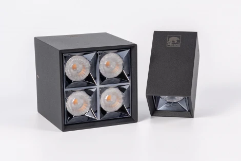 Точечный накладной светодиодный светильник XC002-4T (W) Fiberli Xc002 12120204 (220V)