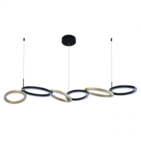 Подвесной светильник Anello  V000215L (14034/C/6P Black)