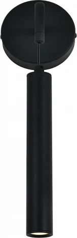 Бра светодиодная Escada Koppa 10300/1LED Black 4Вт, металл, черный (220V, круглые)