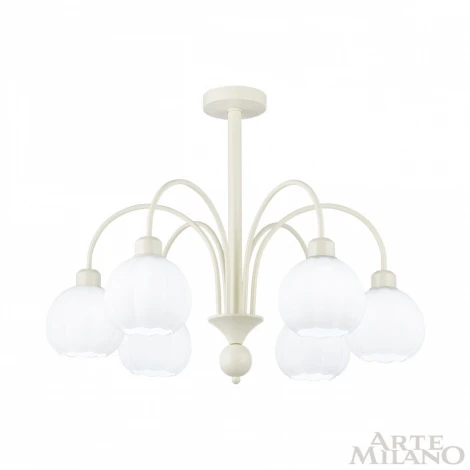 Потолочная люстра на штанге Arte Milano Napoli 315066/D680/6 IV (220V, цветы)