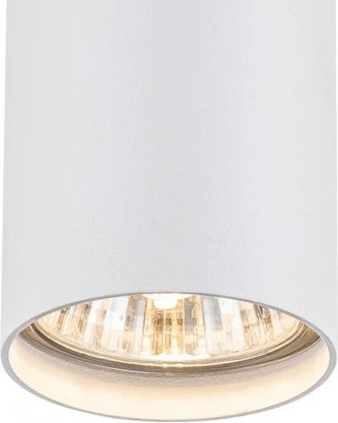 Подвесной светильник Escada 20001 20001SMP/01 SWH 1x50Вт GU10, металл, белый матовый (220V, на проводе, круглые)