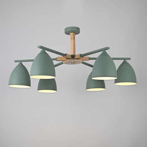 Потолочная люстра на штанге NOA 6 Mint ImperiumLoft Noa01 (183467-26)