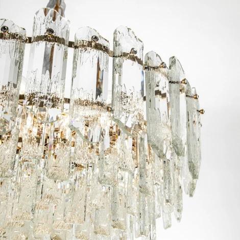 Подвесная люстра хрустальная Modelux MODELUX ML.7083.12 GD