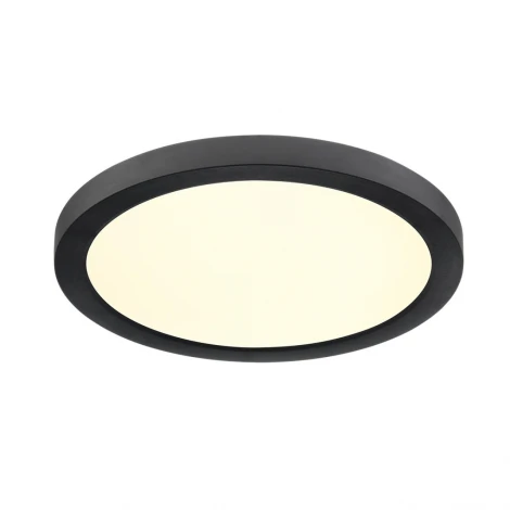 Потолочный светильник Sonex Nebula Black 7788/18L пластик/белый/черный LED 18Вт 3000/4000/6500К CCT/датчик движения