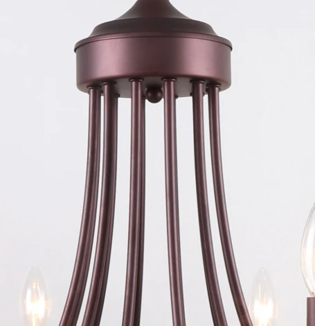 Подвесная люстра F-Promo Plini 2590-12P (220V, на цепи, свеча)