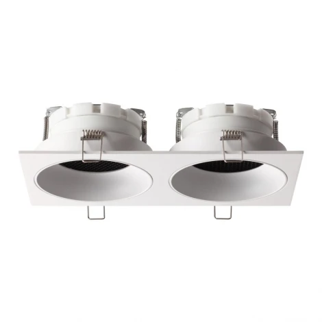 Светильник встраиваемый Novotech Gemini 371007 белый IP20 GX53 12W 220V