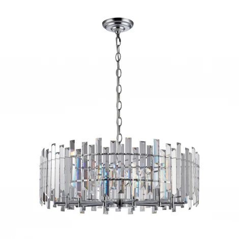 Подвесная люстра Stilfort Feeriya 2114/09/12P (220V, хрусталь, на цепи, круглые)
