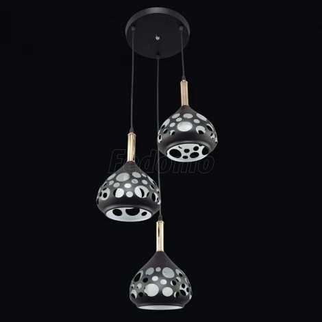 Максисвет 2-4985-3-BK+FG E27