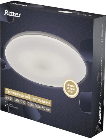 Светильник потолочный светодиодный Ritter Stardust 52188 4