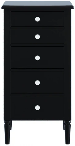 Комод Blues ОГОГО Обстановочка! (ЛДСП,МДФ/Черный) арт.924542