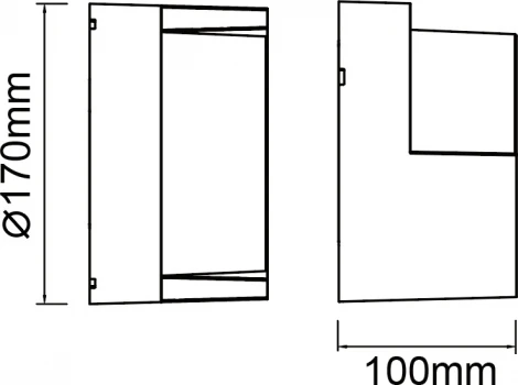 Настенный уличный светильник Mantra Creek 8856 (LED, 220V, круглые, IP65)