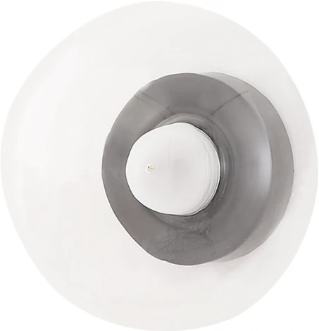 Настенный светильник Crystal Lux BOSQUE AP1 BLACK/TRANSPARENT (LED, 220V)