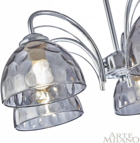 Потолочная люстра на штанге Arte Milano Napoli-2366 332366/5 CR (220V)