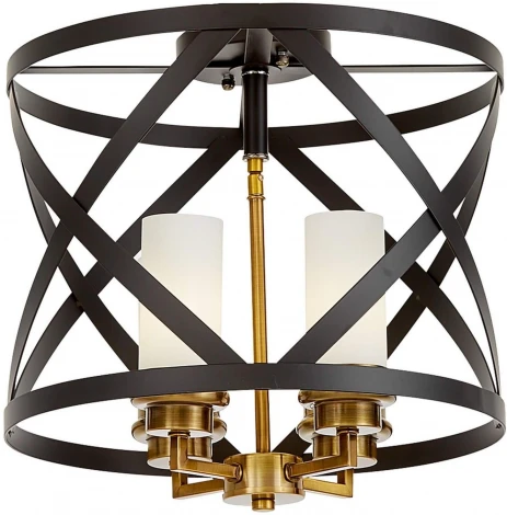 Потолочная люстра  Lumina Deco Astila LDP 1242-4 BK+MD