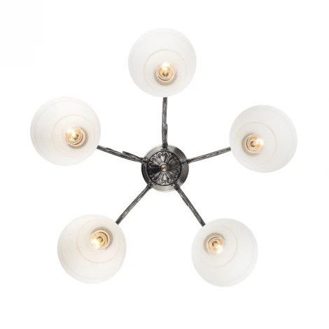 Потолочная люстра IDLamp Drina 290/5PF-Oldbronze