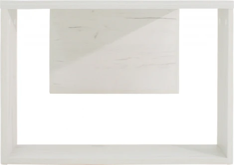 Стол журнальный BeautyStyle 25 дуб крафт белый/без стекла Mebelik арт.008898