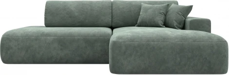 Диван угловой Лига-036 НПБ Модерн правый угол Лига Диванов (Велюр) арт.127766