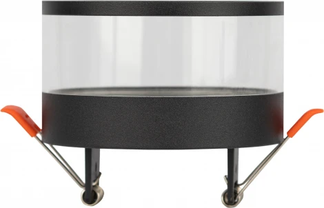 Встраиваемый точечный светильник ЭРА KL82 BK (220V, круглые)