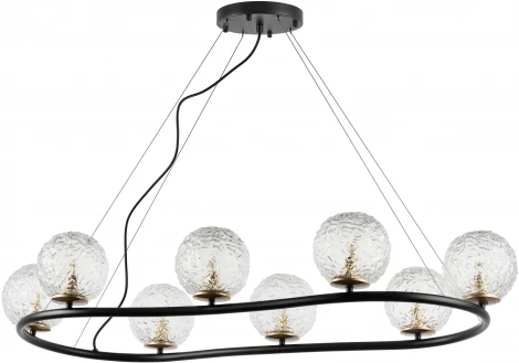 Подвесная люстра Bari 815287 (220V, на тросе, шар, шарики)
