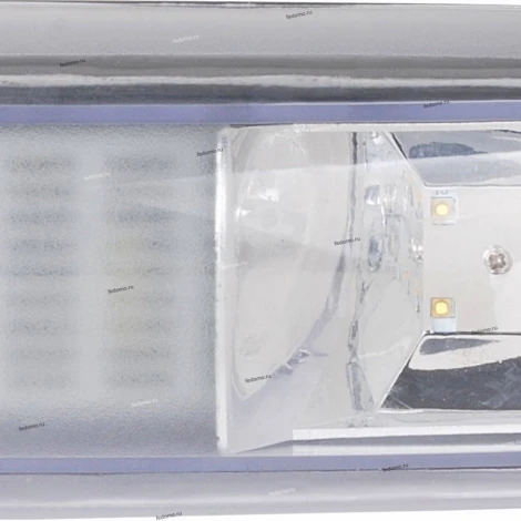 Светильник уличный консольный светодиодный Horoz, 1 плафон, серый, прозрачный