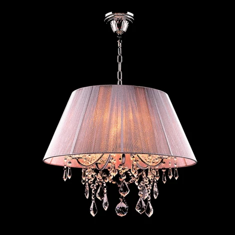 Подвесная люстра Eurosvet 3125 3125/5 хром/серебристый Strotskis