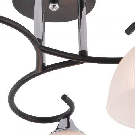 Потолочная люстра на штанге Reluce 01635-0.3-03 BK+CR