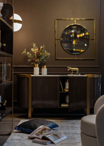 Настенное зеркало Garda Decor 19-OA-5892 (Золото)