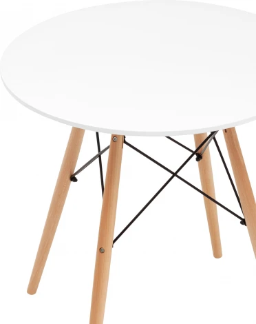 Стол круглый Eames DSW NEW D70 белый Stool Group (арт.УТ000038929)