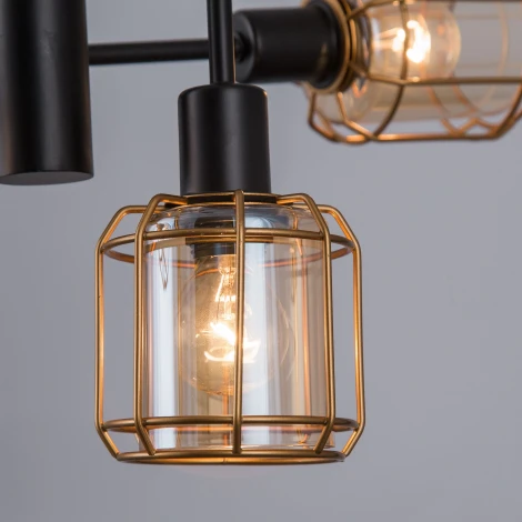 Подвесная люстра Citilux Таверна CL542162 (220V, на проводе, молекулы)