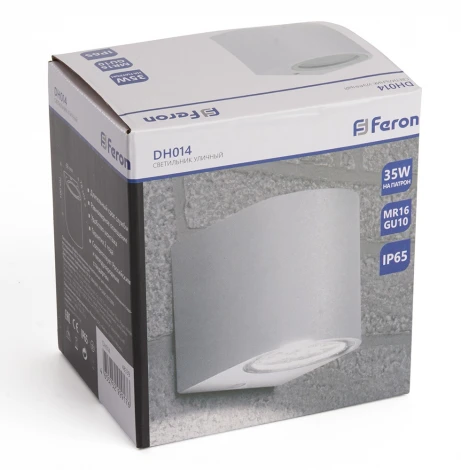 Архитектурная подсветка Feron Бостон 48339 DH014 GU10 белый (220V, IP65)