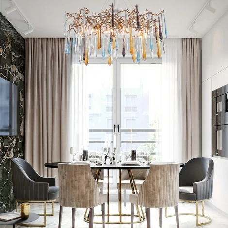 Подвесная люстра Spruce 120 ImperiumLoft Spruce01 (189577-26) (220V, на тросе)