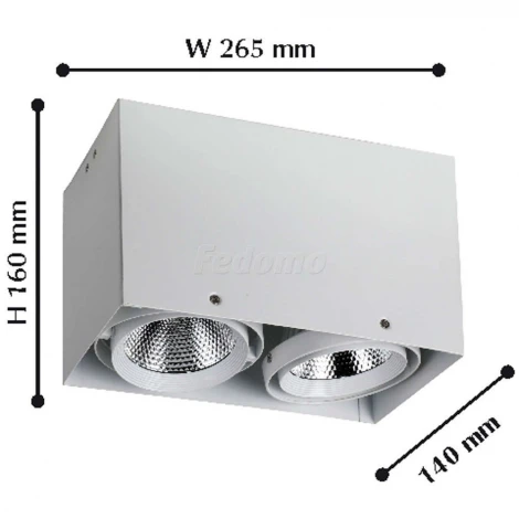 Накладной точечный светильник Favourite Flashled 1986-2U