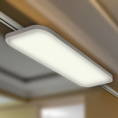 Трековый панельный светильник ЭРА STR-31-WB-40K-W45 (LED, 220V, IP40)