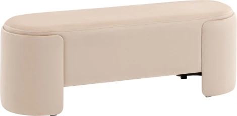 Банкетка Taks велюр молочный Stool Group (арт.УТ000039118)