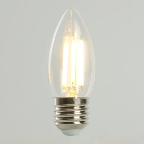 Лампа светодиодная филамент C35 свеча 8W 175-265V E27 2700К Feron LB-1208 51241