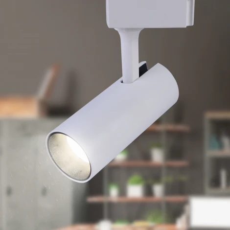 Трековый светильник ЭРА TR5-20 COB WH (LED, 220V)