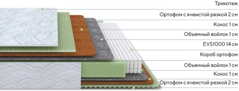PROxSON Матрас Green M (Tricotage Dream) 160x195