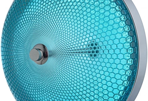 Подвесной светильник Lucia Tucci COIN 2890.R170.1 D250 BL (LED, 220V, на тросе, круглые)