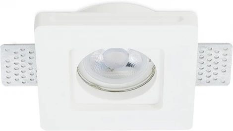 Встраиваемый светильник под гипсокартон гипсовый Donolux Elementare DL271SQ1W (220V)