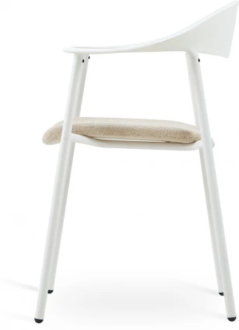 Стул Eila с подушкой пластик белый Stool Group арт.УТ000039779