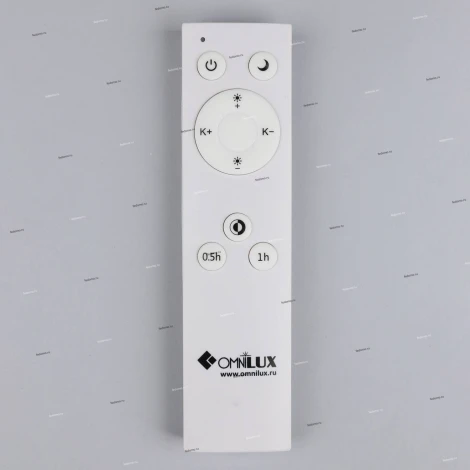 Потолочный светильник круглый Omnilux Tottubella OML-48907-48 (LED, 220V, пульт управления)