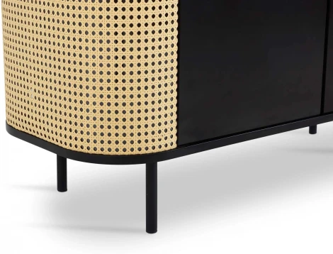 Шкаф Male ОГОГО (арт.829844), (МДФ/Бежевый,Черный)