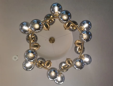 Подвесной светильник Alfa Light F2024-03 (220V, на тросе, шарики)