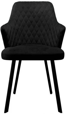Стул 245 поворотный, К21 черный, ножки черные Dikline 00-00064811