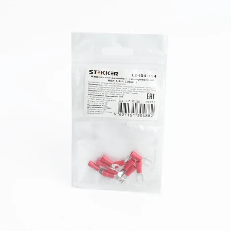 Наконечник-вилка 10 шт. Stekker 39371